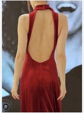 Zara Rouge Bordeaux Velours