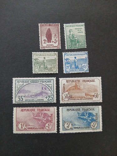Timbres france série - france,