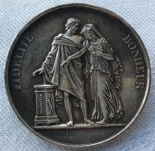  MEDAILLE DE MARIAGE MONTEE EN