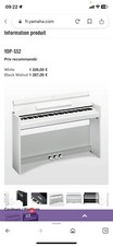 piano numérique yamaha YDP-S52