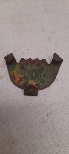 Rare plaque indice octane - , 100