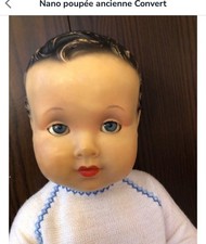 Poupée ancienne Nano Convert 45 cm