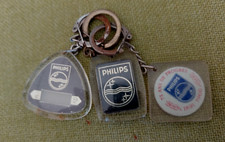 Lot de 3 anciens Porte clés lampes PHILIPS