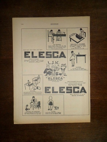 Publicité ancienne oct 1928