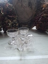3 verres a pieds anciens a