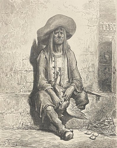 Gustave doré poule aux - gustave,