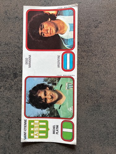 Carte panini michel platini - panini,