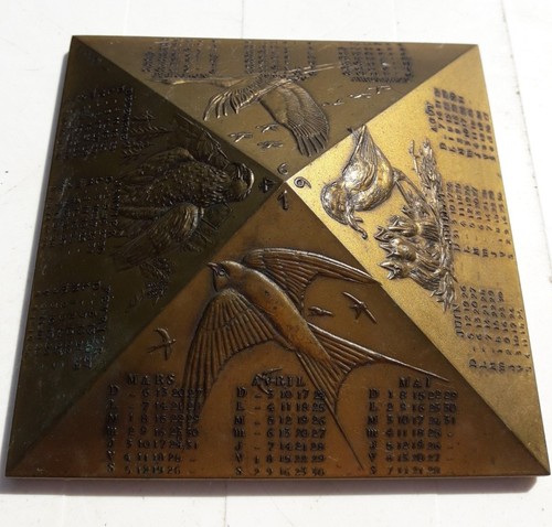 Medaille calendrier 1994 - calendrier,