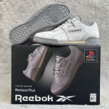 Reebok X Sony Playstation 30th Anniversary Workout Plus Sneaker Grey - 8 US