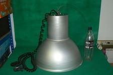 Enorme lampe suspension en alu d'usine d'atelier design industriel pour loft 