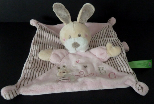 Doudou plat nicotoy lapin - sb.,