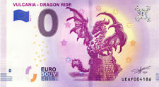 63 VULCANIA Dragon Ride, 2019, Billet Euro Souvenir