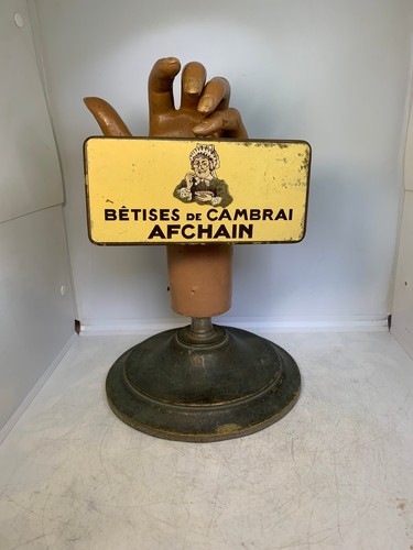 Ancien presentoir main avec - ancien,