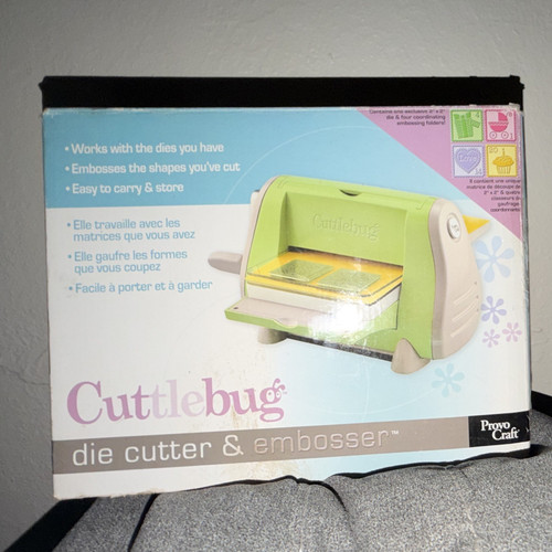 Cuttlebug manual die - cuttlebug,