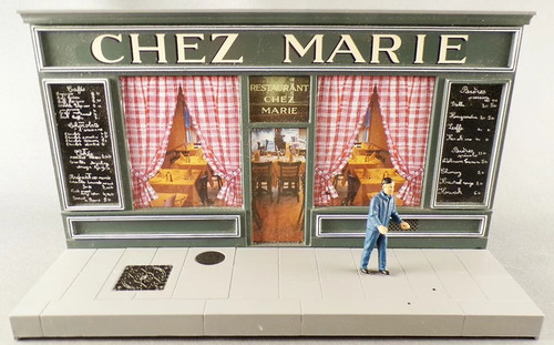 Altaya ixo diorama restaurant - diorama,