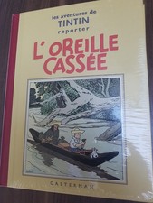 Tintin l oreille cassée fac similé Hergé  edition en noir et blanc casterman