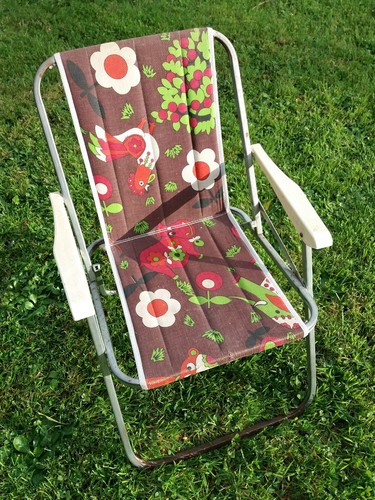 Vintage ancienne chaise - vintage, 70'