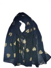 Foulard imprimé brillant