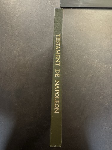 Testament napoléon - testament,