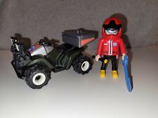 Playmobil 5429 - Quad De Secours En Montagne - Incomplet - Bon Etat - Sans Boîte