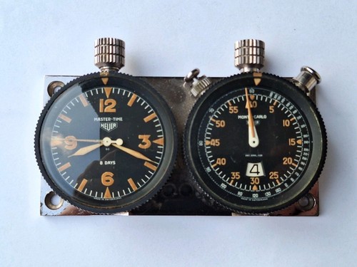 Heuer master time clock - heuer,