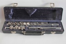 Ancienne Flûte traversière Master métal argenté (71078)