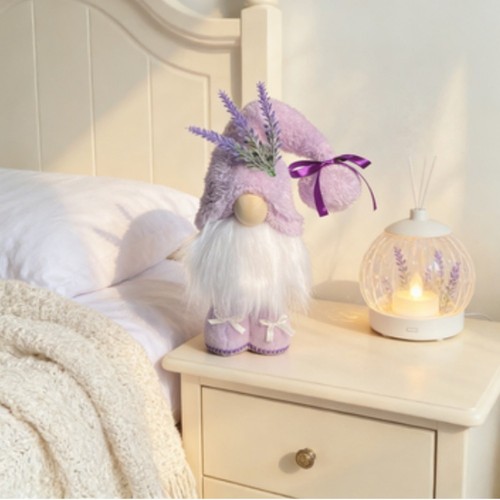 Gnome lavande tissu doux - tissu,