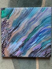 Acrylic Poured/Fluid Art