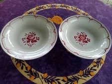 2 Plats Ronds Creux anciens