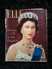 ANCIEN MAGAZINE REVUE "ELLE" NUMÉRO 587 MARS 1957 MODE 