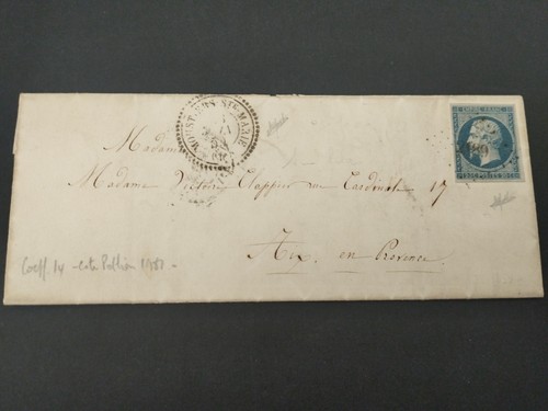 019 france timbre - napoleon, 14