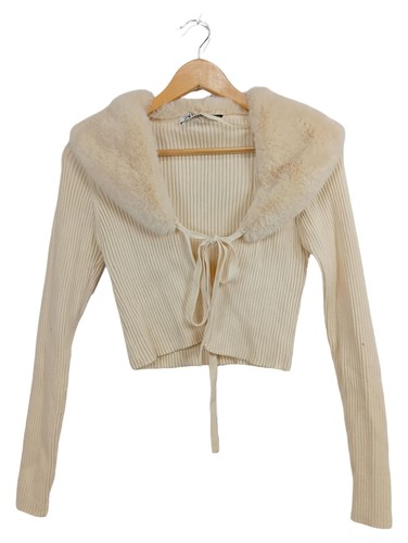 Zara gilet femme beige col - gilet,