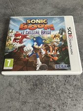 Jeu Sonic Boom Le Cristal Brisé Nintendo 3DS COMPLET FR