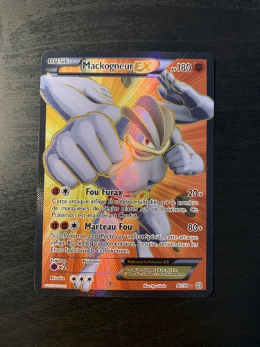 Carte pokémon mackogneur - pokémon, ex
