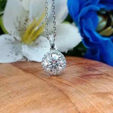 RARE PENDENTIF SOLITAIRE