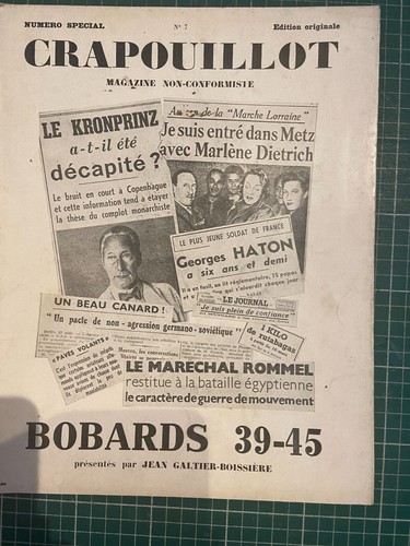Crapouillot bobards 39 45 - crapouillot, n°7
