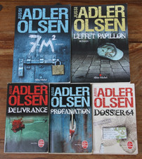 JUSSI ADLER-OLSEN - LOT DE 5