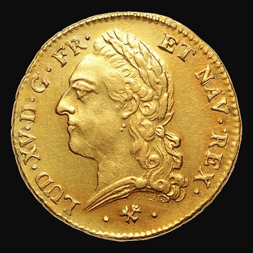 Louis double - (1715-1774),