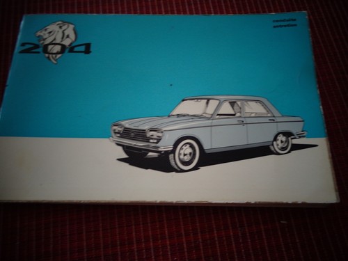 Peugeot 204 user - ’s, manual