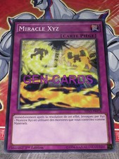 Carte Yu Gi Oh MIRACLE XYZ SHVI-FR076 x 3