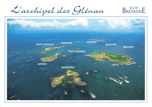 Archipel des glenan - des,