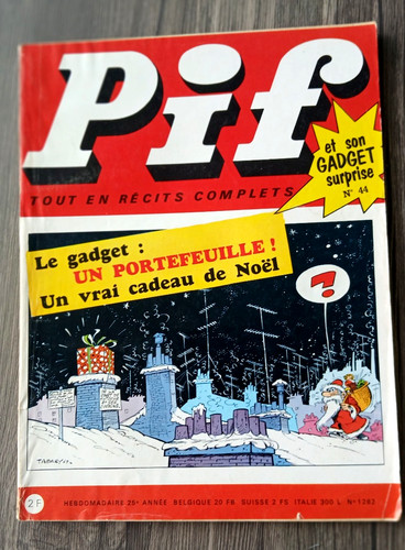 Pif gadget 44 vaillant - gadget,