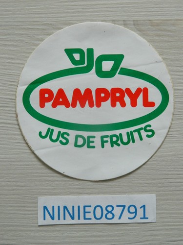 Grand autocollant pampryl jus - grand,