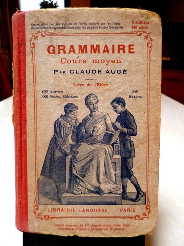Livre scolaire ancien - livre,