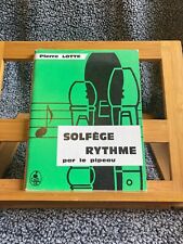 Pierre Lotte Solfège