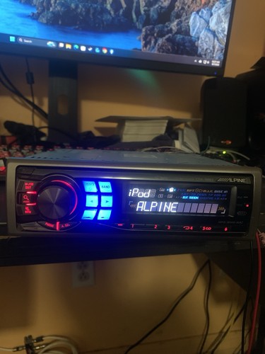 Alpine cda 9883 player in - player,