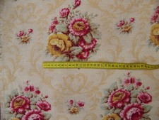 ANCIEN COUPON  TISSU BOUQUETS