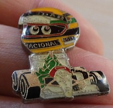 PIN'S F1 FORMULA ONE MC LAREN HONDA AYRTON SENNA CASQUE