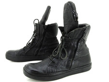 AS98 A.S.98 Bottes Pour Hommes Chaussures Bottes Biker Taille 45 Noir TOP