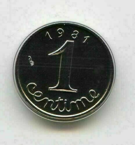 Centime epi 1981 d une - 1981, d'une